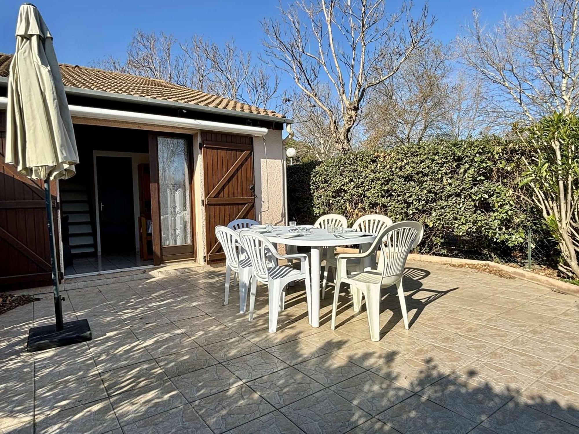 Maison 2 Pieces Avec Mezzanine, Piscine Et Parking Prives, 6 Couchages A 700M De La Plage - Argeles-Sur-Mer - Fr-1-225-74 Екстериор снимка