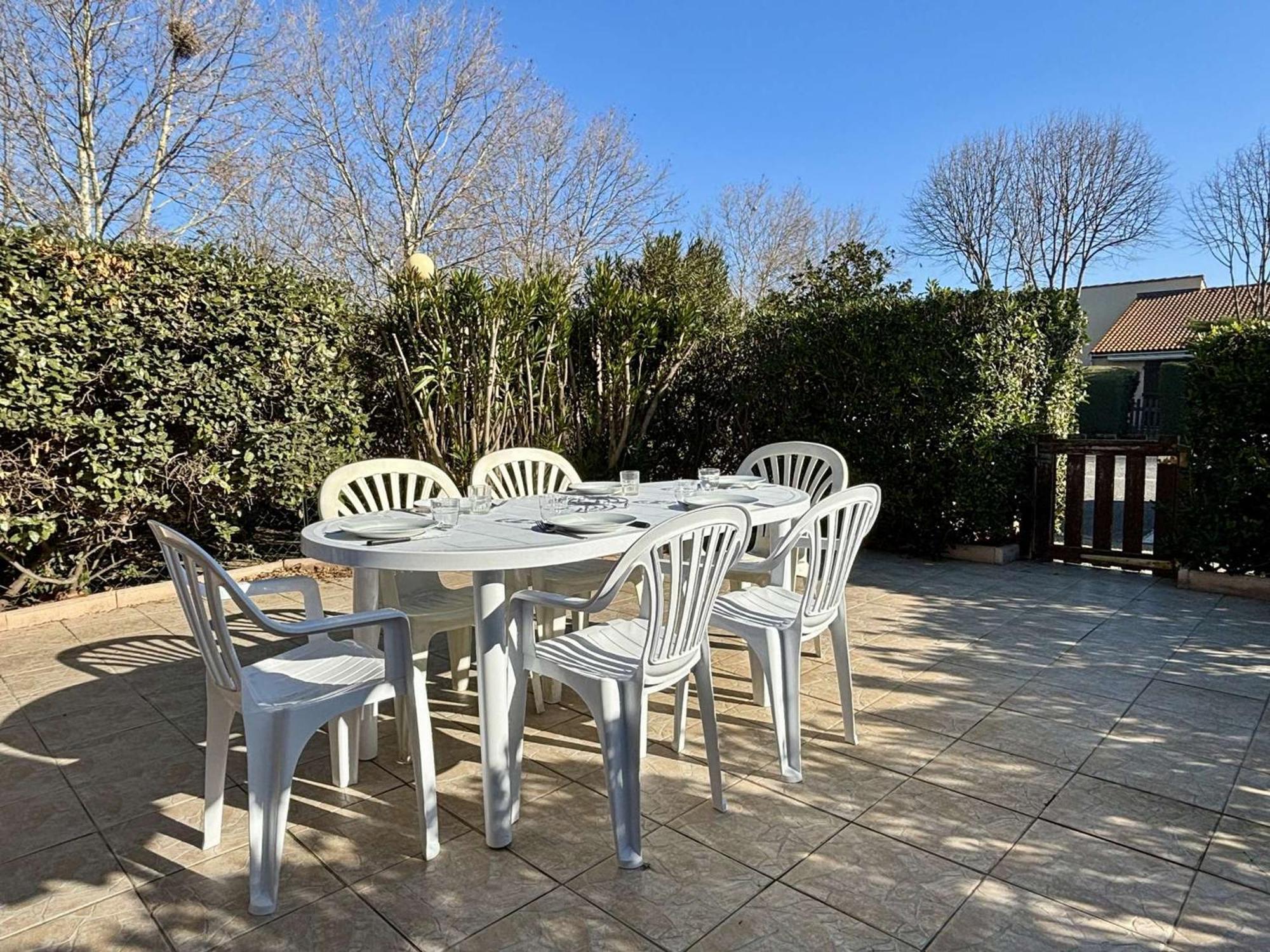 Maison 2 Pieces Avec Mezzanine, Piscine Et Parking Prives, 6 Couchages A 700M De La Plage - Argeles-Sur-Mer - Fr-1-225-74 Екстериор снимка